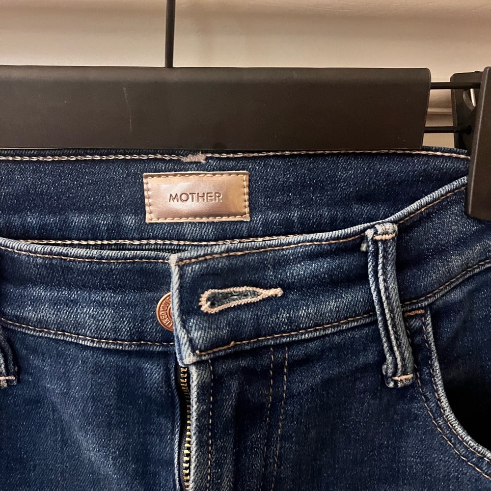 MOTHER Blue Flare & Wide Leg Jeans
